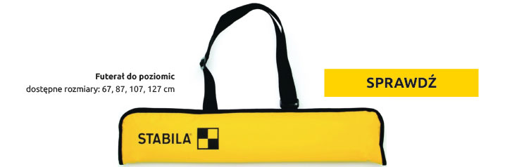 futerał na poziomice Stabila